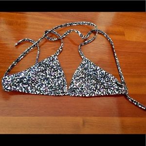Jolyn Clothing sparkle bikini top